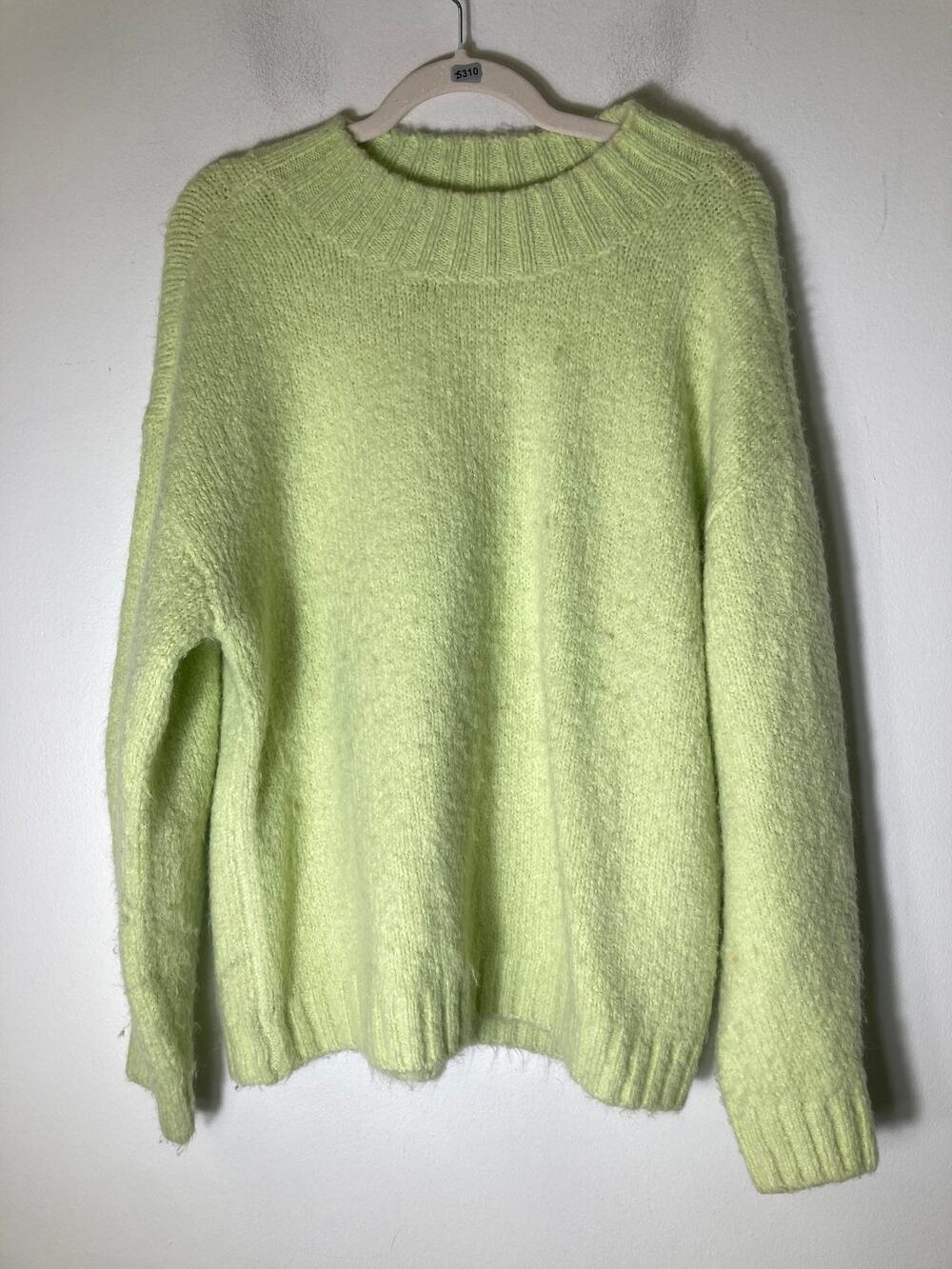 Pistola Lime Oversized Sweater Sz XS